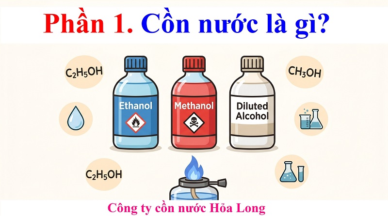 Cồn nước có mùi không? Giải đáp chi tiết từ A-Z